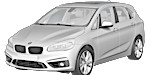 BMW F45 C1460 Fault Code